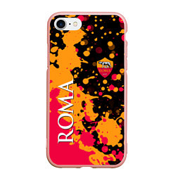 Чехол iPhone 7/8 матовый Roma Краска, цвет: 3D-светло-розовый