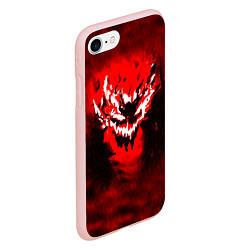 Чехол iPhone 7/8 матовый SHADOW FIEND PHONK ZXC, цвет: 3D-светло-розовый — фото 2