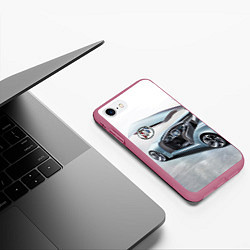 Чехол iPhone 7/8 матовый Buick Riviera Concept, цвет: 3D-малиновый — фото 2