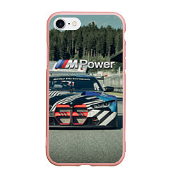 Чехол iPhone 7/8 матовый BMW M Power - Motorsport - Racing team