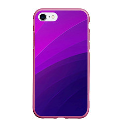 Чехол iPhone 7/8 матовый Утрафиолет, цвет: 3D-малиновый