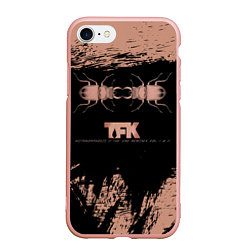 Чехол iPhone 7/8 матовый Thousand Foot Krutch Metamorphosis, цвет: 3D-светло-розовый