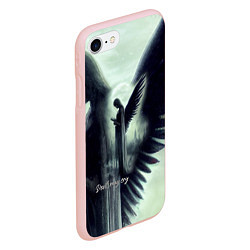 Чехол iPhone 7/8 матовый Devil may cry, цвет: 3D-светло-розовый — фото 2