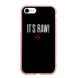 Чехол iPhone 7/8 матовый Its Raw Gordon Ramsay, цвет: 3D-светло-розовый