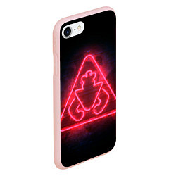 Чехол iPhone 7/8 матовый Five Nights at Freddys: Security Breach, цвет: 3D-светло-розовый — фото 2