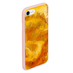 Чехол iPhone 7/8 матовый Yellow style, цвет: 3D-светло-розовый — фото 2