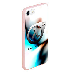Чехол iPhone 7/8 матовый Half life 3 is coming, цвет: 3D-светло-розовый — фото 2