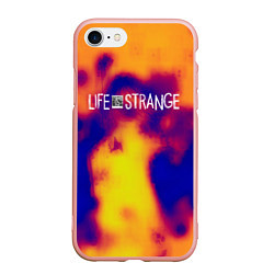 Чехол iPhone 7/8 матовый Life Is Strange true, цвет: 3D-светло-розовый