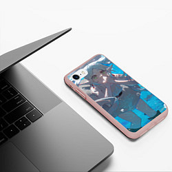 Чехол iPhone 7/8 матовый Sousou no Frieren, цвет: 3D-светло-розовый — фото 2