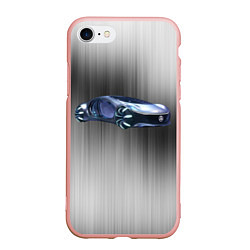 Чехол iPhone 7/8 матовый Mercedes-benz AVTR, цвет: 3D-светло-розовый