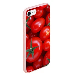 Чехол iPhone 7/8 матовый Томатная, цвет: 3D-светло-розовый — фото 2