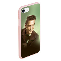 Чехол iPhone 7/8 матовый Elvis Young, цвет: 3D-светло-розовый — фото 2