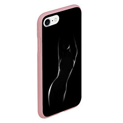 Чехол iPhone 7/8 матовый Силуэт 4, цвет: 3D-баблгам — фото 2