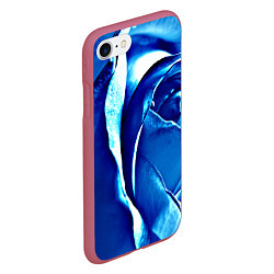 Чехол iPhone 7/8 матовый Роза, цвет: 3D-малиновый — фото 2