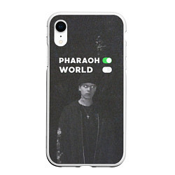 Чехол iPhone XR матовый Pharaon On, World Off цвета 3D-белый — фото 1