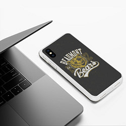 Чехол iPhone XS Max матовый Team t-shirt 1, цвет: 3D-белый — фото 2