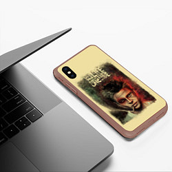 Чехол iPhone XS Max матовый This is your life, цвет: 3D-коричневый — фото 2