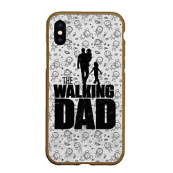 Чехол iPhone XS Max матовый Walking Dad