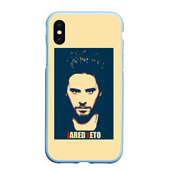 Чехол iPhone XS Max матовый Jared Leto