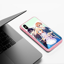 Чехол iPhone XS Max матовый Alice Schuberg4, цвет: 3D-баблгам — фото 2