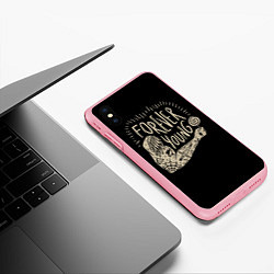 Чехол iPhone XS Max матовый Forever young, цвет: 3D-баблгам — фото 2