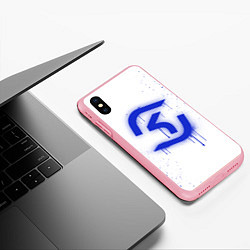 Чехол iPhone XS Max матовый SK Gaming: White collection, цвет: 3D-баблгам — фото 2