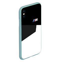 Чехол iPhone XS Max матовый Бмв Bmw 2018 №1, цвет: 3D-мятный — фото 2
