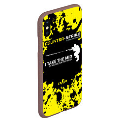 Чехол iPhone XS Max матовый Counter-Strike: Go Mid, цвет: 3D-коричневый — фото 2