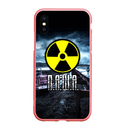 Чехол iPhone XS Max матовый S.T.A.L.K.E.R: Паша, цвет: 3D-баблгам