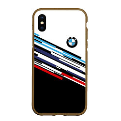 Чехол iPhone XS Max матовый BMW BRAND COLOR БМВ