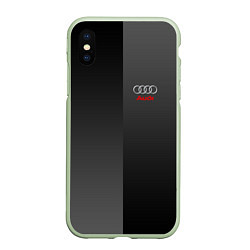 Чехол iPhone XS Max матовый Audi: Metallic Style