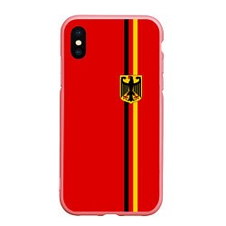 Чехол iPhone XS Max матовый Германия