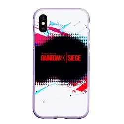 Чехол iPhone XS Max матовый R6S: Colour Style