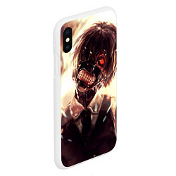 Чехол iPhone XS Max матовый Tokyo Ghoul, цвет: 3D-белый — фото 2