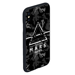 Чехол iPhone XS Max матовый 30 STM Camo, цвет: 3D-черный — фото 2