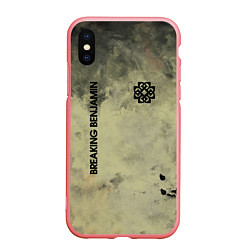 Чехол iPhone XS Max матовый Breaking Benjamin, цвет: 3D-баблгам