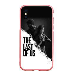 Чехол iPhone XS Max матовый The Last of Us: White & Black, цвет: 3D-баблгам