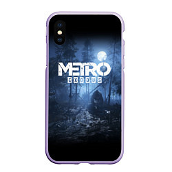 Чехол iPhone XS Max матовый Metro Exodus: Dark Moon