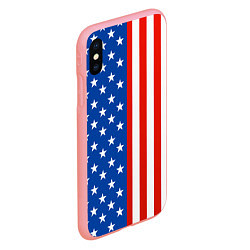 Чехол iPhone XS Max матовый American Patriot, цвет: 3D-баблгам — фото 2