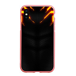 Чехол iPhone XS Max матовый Cyberpunk 2077: Android, цвет: 3D-баблгам