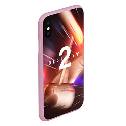Чехол iPhone XS Max матовый Destiny 2, цвет: 3D-розовый — фото 2