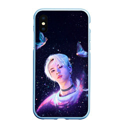 Чехол iPhone XS Max матовый BTS DNA