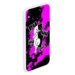 Чехол iPhone XS Max матовый MONOKUMA Puhuhuhu, цвет: 3D-белый — фото 2