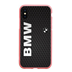 Чехол iPhone XS Max матовый BMW