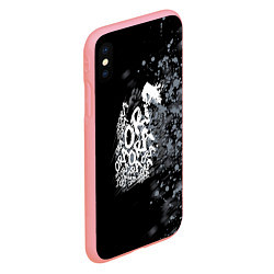 Чехол iPhone XS Max матовый JoJo, цвет: 3D-баблгам — фото 2