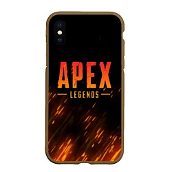 Чехол iPhone XS Max матовый Apex Legends: Battle Royal