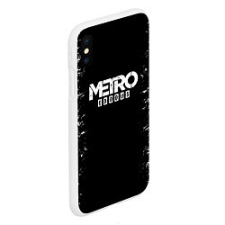 Чехол iPhone XS Max матовый METRO EXODUS, цвет: 3D-белый — фото 2