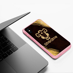 Чехол iPhone XS Max матовый Black Clover, цвет: 3D-баблгам — фото 2