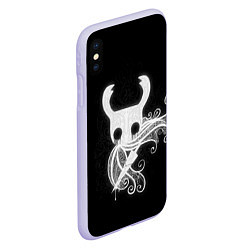 Чехол iPhone XS Max матовый Hollow Knight, цвет: 3D-светло-сиреневый — фото 2