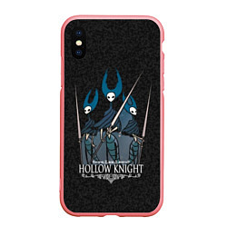 Чехол iPhone XS Max матовый Hollow Knight, цвет: 3D-баблгам